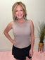 Promise Me Sleeveless Sweater Top in Taupe 110 Tops - Ella Chic BoutiqueHYFVE
