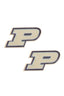 Purdue Boilermakers Enamel Logo Stud Earrings Jewelry- Ella Chic BoutiqueCanvas Style