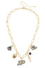 Purdue Boilermakers Gameday Charm Necklace