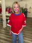 Red White and Blue Star Patch 4th of July T-Shirt Top 110 Tops- Ella Chic BoutiqueAnniewear