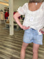 Risen Denim Relaxed Slouch Shorts 180 Shorts & Skirts- Ella Chic BoutiqueRisen