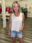 Risen Denim Relaxed Slouch Shorts 180 Shorts & Skirts- Ella Chic BoutiqueRisen