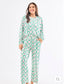 Rosy Wreaths Christmas Pajamas 230 Gifts - Ella Chic Boutique