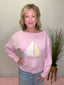 Sail Away Boat Neck Sweater Top 130 Sweaters - Ella Chic BoutiqueLe Lis