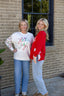 Sarah Holly Jolly Christmas Lights Sweatshirt 110 Tops - Ella Chic Boutique