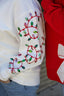 Sarah Holly Jolly Christmas Lights Sweatshirt 110 Tops - Ella Chic Boutique
