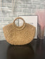 Sea Breeze Straw Tote Bag