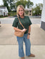 Seize the Day Short Sleeve Sweater in Emerald Green 110 Tops- Ella Chic BoutiqueIn february