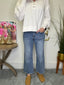 Sensational High Rise Slim Wide Leg Jeans 160 jeans - Ella Chic Boutique