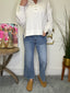 Sensational High Rise Slim Wide Leg Jeans