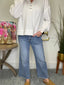 Sensational High Rise Slim Wide Leg Jeans 160 jeans - Ella Chic Boutique