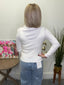 Shout For It Cream Cowl Sweater 110 Tops - Ella Chic Boutique