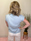 Silky Smooth Sleeveless Ribbed Knit Sweater Top 110 Tops - Ella Chic BoutiqueSewn and Seen
