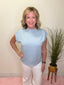 Silky Smooth Sleeveless Ribbed Knit Sweater Top 110 Tops - Ella Chic BoutiqueSewn and Seen