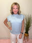 Silky Smooth Sleeveless Ribbed Knit Sweater Top 110 Tops - Ella Chic BoutiqueSewn and Seen