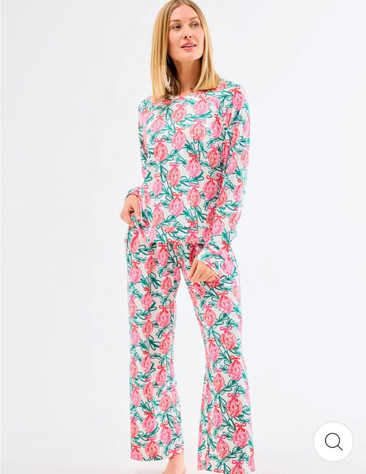 Sleigh All Day Ornament Christmas Pajamas