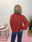 Soft Touch Chenille Cable Knit Button Front Cardigan Sweater 130 Sweaters - Ella Chic Boutique