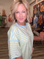 Special Summer Striped Relaxed Fit Tee 110 Tops- Ella Chic BoutiqueSewn and Seen