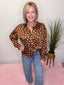 Spot On Style Polka Dot Button Down Top