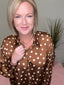 Spot On Style Polka Dot Button Down Top 110 Tops- Ella Chic BoutiqueWishlist