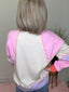 Spring is Colorful Henley Sweatshirt Pullover Top 110 Tops - Ella Chic BoutiqueHem and Thread