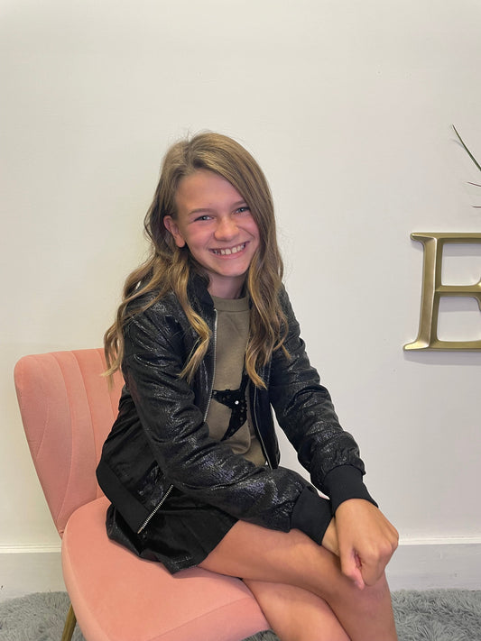 Stand Out Sparkle Jacket - Girls