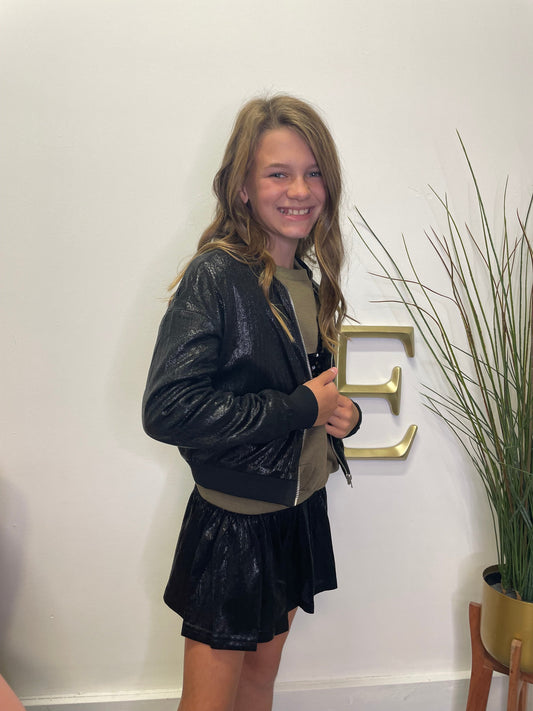 Stand Out Sparkle Jacket - Girls