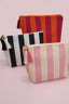 Striped Tassel Makeup Pouch Bag in Green/Pink 230 Gifts- Ella Chic BoutiqueJOSSLYN by wall to wall
