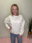 Sweeten the Day Ditsy Floral Sweatshirt 110 Tops - Ella Chic BoutiqueHYFVE