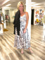Take Me Somewhere Lace Trim Floral Silky Maxi Dress 150 Dresses & Jumpsuits- Ella Chic BoutiqueForte