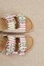 Tatum Woven Multi-Colored Birk Slide Sandals
