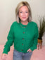 Textured Button Front Cardigan Sweater in Kelly Green 130 Sweaters- Ella Chic BoutiqueAEMI + CO