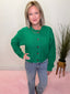 Textured Button Front Cardigan Sweater in Kelly Green 130 Sweaters- Ella Chic BoutiqueAEMI + CO