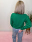 Textured Button Front Cardigan Sweater in Kelly Green 130 Sweaters- Ella Chic BoutiqueAEMI + CO