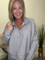 Textured Halfzip Pullover Sweatshirt