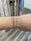 coco's beads enewton bracelet gold filled tarnish-free pink stack stretch