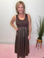 The Chocolate Blue Dot Tank Dress 150 Dresses & Jumpsuits- Ella Chic BoutiqueJodifl