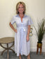 The Cosette Dress in Icy Mist 150 Dresses & Jumpsuits - Ella Chic Boutique