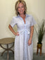 The Cosette Dress in Icy Mist 150 Dresses & Jumpsuits - Ella Chic Boutique