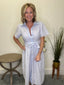 The Cosette Dress in Icy Mist 150 Dresses & Jumpsuits - Ella Chic Boutique
