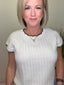 The Darling Detail Contrast Scallop Trim Top 110 Tops - Ella Chic BoutiqueAnniewear