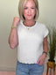 The Darling Detail Contrast Scallop Trim Top 110 Tops - Ella Chic BoutiqueAnniewear