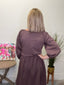 The Dawn Dress in Mulled Mulberry 150 Dresses & Jumpsuits - Ella Chic Boutique