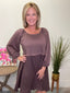 The Dawn Dress in Mulled Mulberry 150 Dresses & Jumpsuits - Ella Chic Boutique