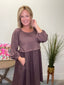 The Dawn Dress in Mulled Mulberry 150 Dresses & Jumpsuits - Ella Chic Boutique