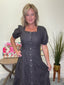 The Elton Dress in Black Wash 150 Dresses & Jumpsuits - Ella Chic Boutique