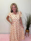 The Goldie Floral Dress in Carnival Garden