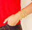 coco's beads enewton bracelet gold filled tarnish-free infinity stack stretch bow