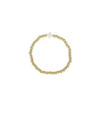 The Kyla Bracelet in White 210 jewelry - Ella Chic BoutiqueCoco’s Beads and Co