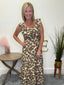 The Latest Carrie Dress in Mossy Florals 150 Dresses & Jumpsuits - Ella Chic Boutique